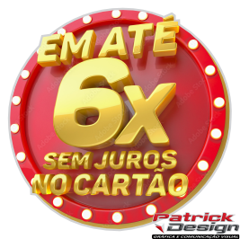 6 X sem juros